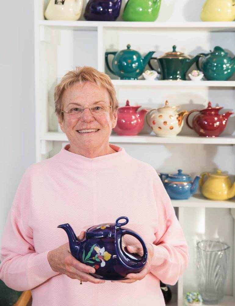Timeless teapots Vice president collects vintage teapots Grand